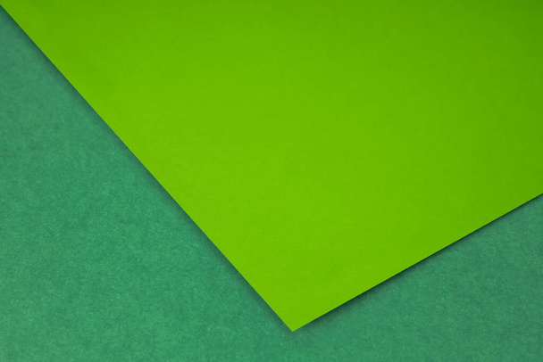 Plain paper sheet lying on textured Background like an open book from top angle - Photo, image