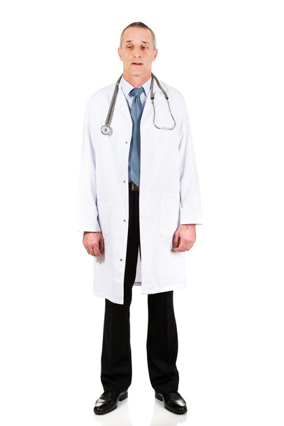 Full length confident male doctor - Foto, afbeelding