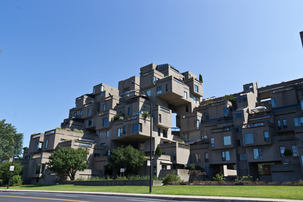 Bâtiments modulaires d'Habitat 67 à Montréal, Canada
 - Photo, image