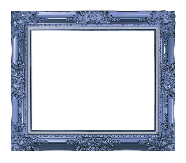 антикварная рамка изолированы на белом фоне, обрезка пути
 - Фото, изображение