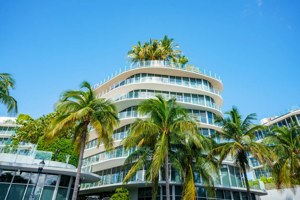 Miami Beach, FL, USA - October 6, 2022: Photo of One Ocean Condominium Miami Beach - Photo, Image