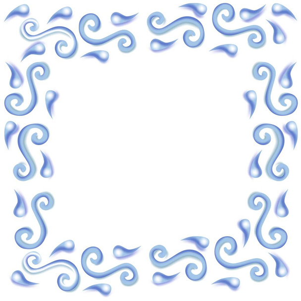 frame ornament for congratulations on the holiday - Vektor, kép