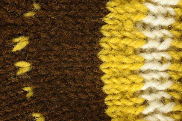 natuurlijke wol textuur patroon breien - Foto, afbeelding