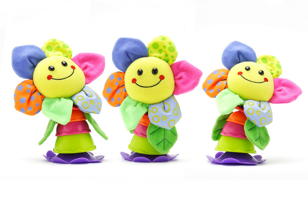 Sonnenblumen Smiley Puppen - Foto, Bild