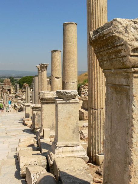 ruinas antiguas de la ciudad de efeso, pavo
 - Foto, imagen