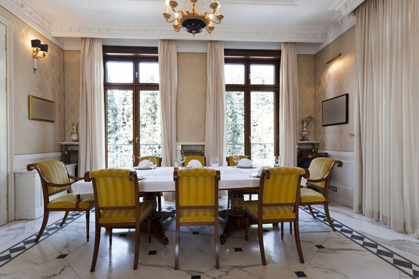 Fancy dining room interior - Fotografie, Obrázek