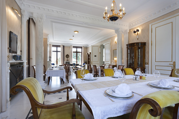 Fancy dining room interior - Фото, зображення