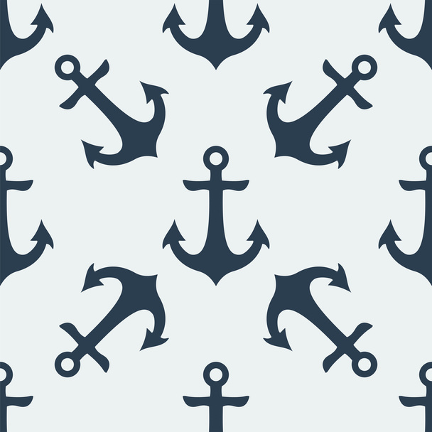 Nautical Anchor background - Vektör, Görsel