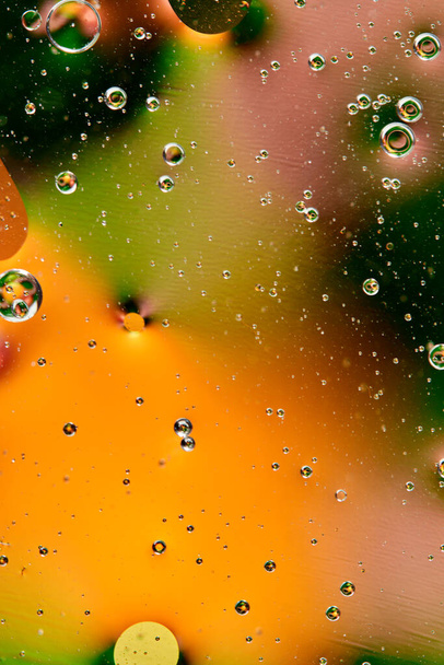 oil bubbles, obstruction, beauty in ordinary - Фото, изображение