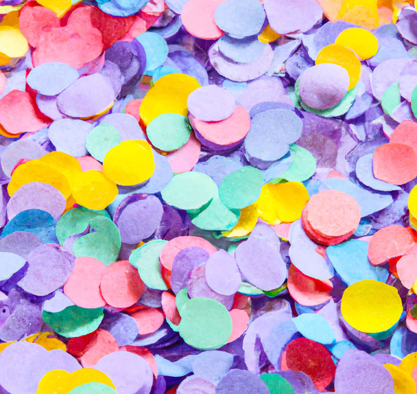 colorful rainbow heart background texture. vector illustration - Fotografie, Obrázek