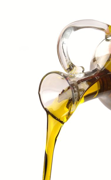 Olive oil pouring - Фото, зображення