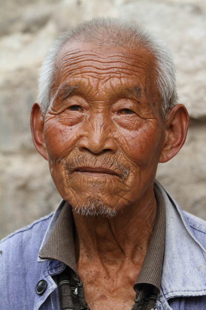 Old Man from China - Photo, Image