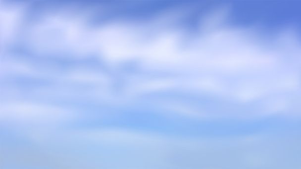 Blurred cloud sky - Vector, Image