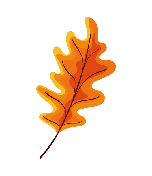значок сухого листя осіннього сезону
 - Вектор, зображення