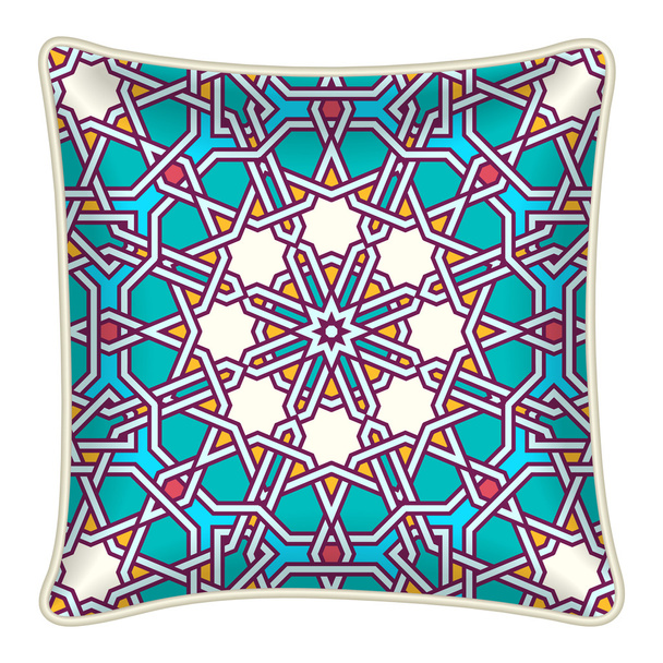 Декоративная бросковая подушка
 - Вектор,изображение