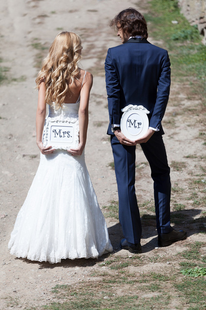 Mrs. and Mr. let's do it! - Photo, Image