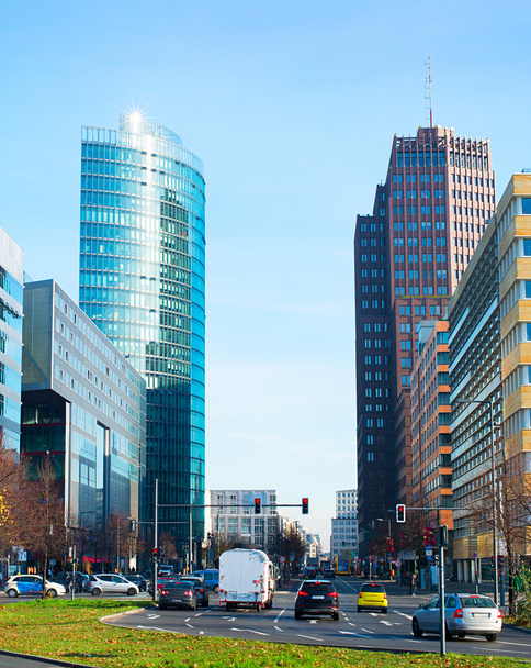 Berlin business downtown - Zdjęcie, obraz