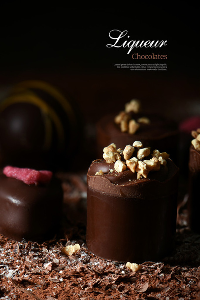 Λικέρ σοκολάτες - Φωτογραφία, εικόνα