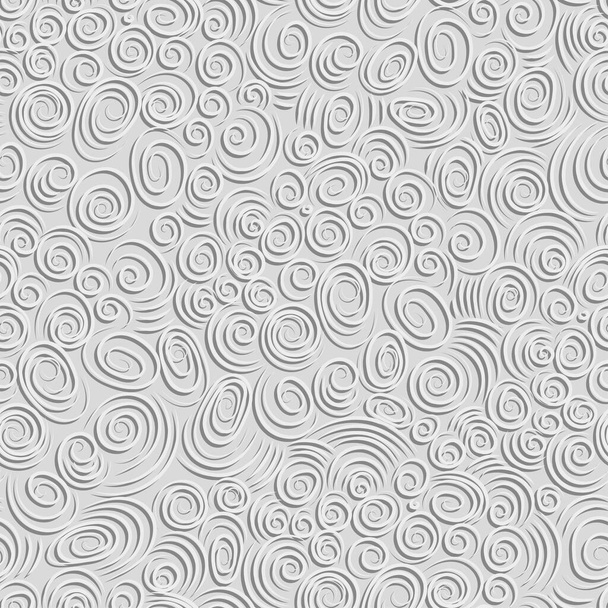 wektorowy cień tapety bez szwu ze spiralami. abstrakcyjny wzór tła - Wektor, obraz