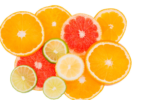 orange slices - Fotoğraf, Görsel