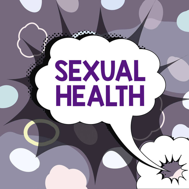 Kézírás jel Szexuális egészség, Fogalmi fotó Egészségesebb test Megfelelő szexuális élet Pozitív kapcsolatok - Fotó, kép