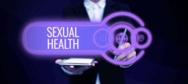 Koncepční zobrazení Sexuální zdraví, Koncepce znamená zdravější tělo uspokojující sexuální život Pozitivní vztahy - Fotografie, Obrázek
