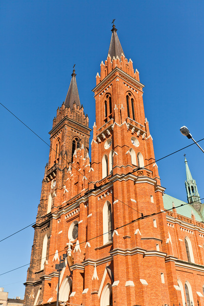 Dormition of Blessed Mary church (1897) in Lodz, Poland - Photo, Image
