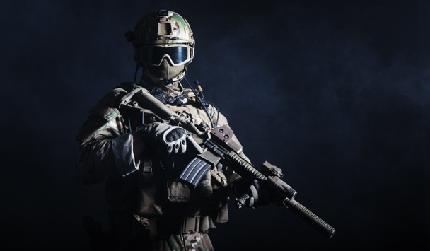 különleges erők katonája - Fotó, kép