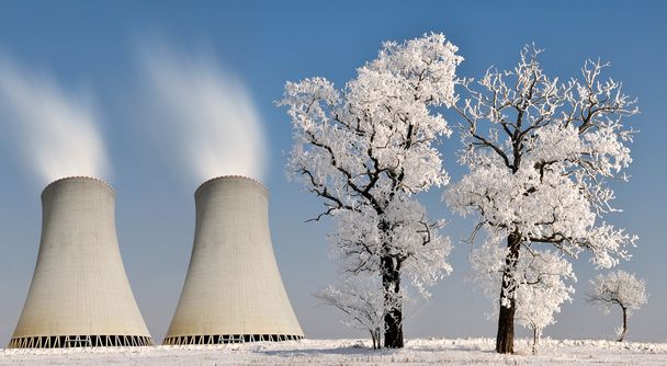 central nuclear - Foto, Imagem