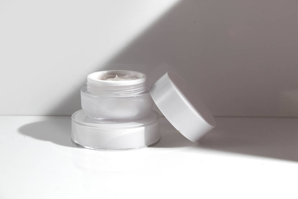 mockup tube bottle for skin care cosmetic, product branding, serum dropper cream lotion treatment - Foto, imagen