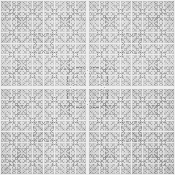 Абстрактний чорно-білий геометричний візерунок безшовний, арабеський стиль
 - Фото, зображення