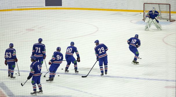 Ice hockey spel - Foto, afbeelding