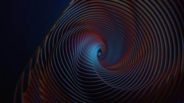Nádherné Abstraktní barevné víří moderní pozadí. Dynamická vlna třesku. 3D vykreslování ilustrace Vzor pozadí pro design.  - Záběry, video