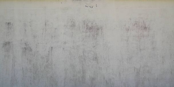 grey background plastered cement dirty and marked gray wall worn by time in header web panorama - Photo, Image