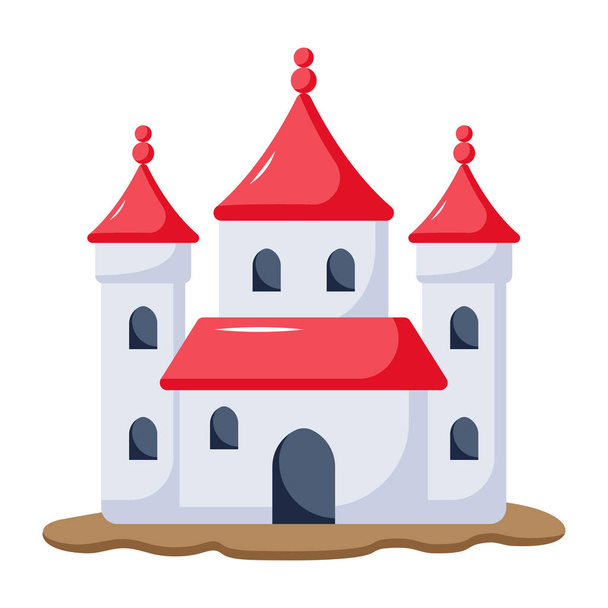 castle vector illustration design - Vettoriali, immagini