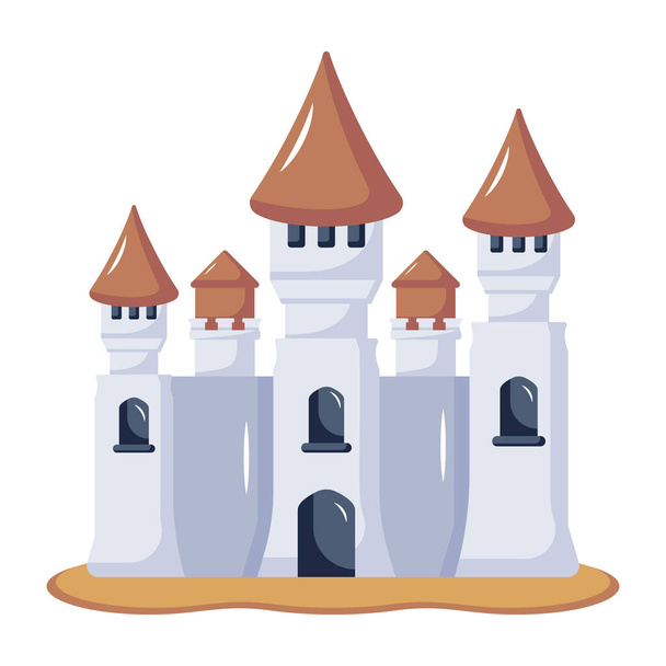 castle vector illustration design - Vector, afbeelding