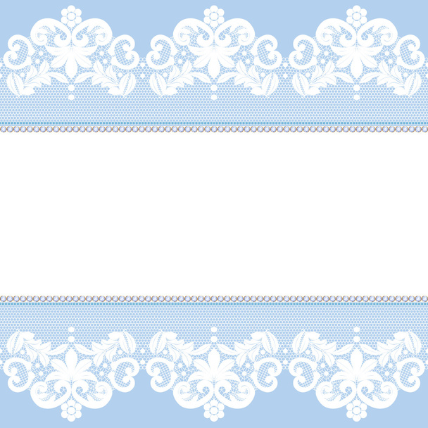 Lace border - Vector, afbeelding