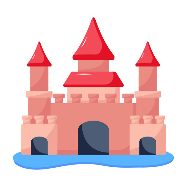 castle vector illustration design - Vecteur, image
