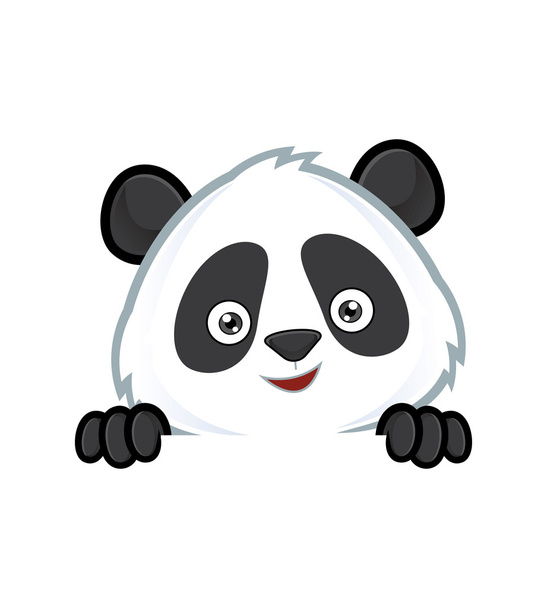 cute panda cartoon