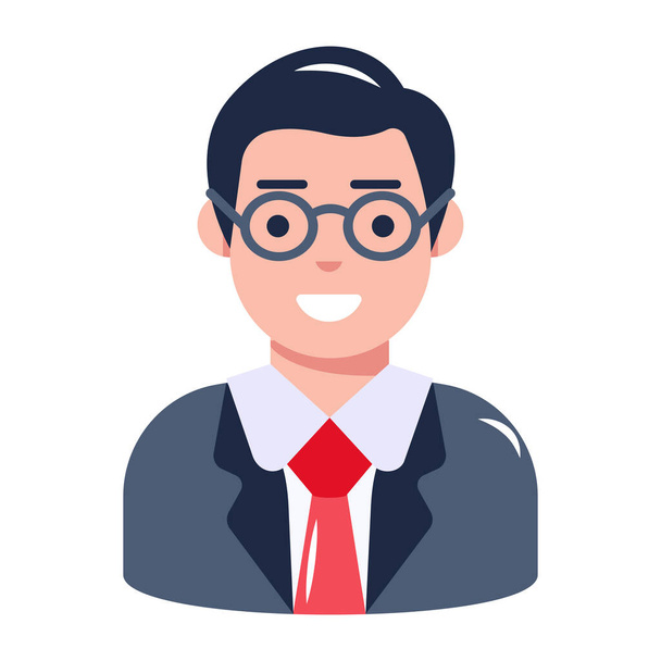 businessman avatar character vector illustration design - Vector, afbeelding