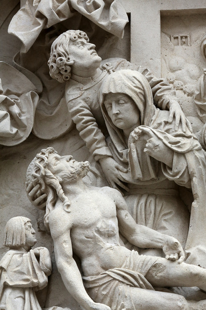 Lamentación de Cristo, Catedral de San Esteban de Viena
 - Foto, imagen