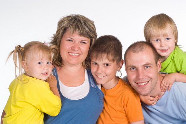 Family of a five - Foto, afbeelding