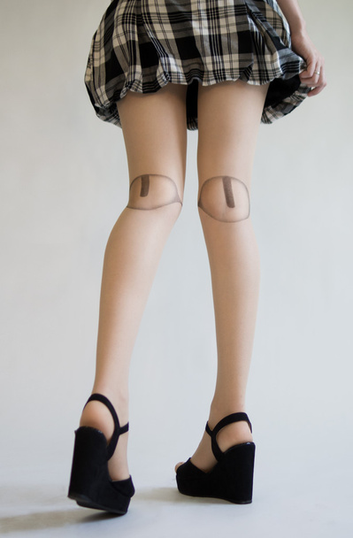 Doll with Boll-jointed legs - Foto, immagini