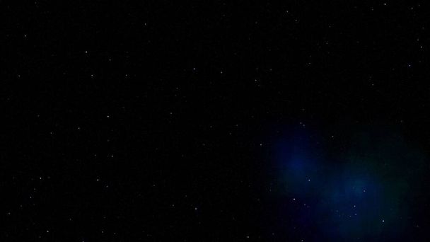 абстрактне фантастичне зоряне нічне небо з темною аквамариновою-Цянською аквакультурою - Фото, зображення