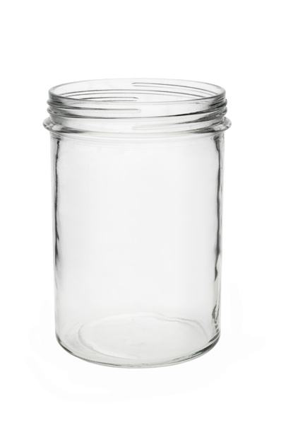 Lege glazen pot - Foto, afbeelding