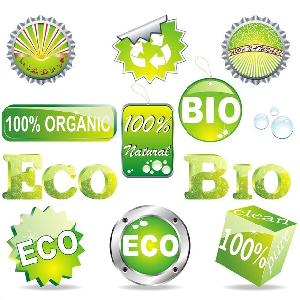 Eco Symbols - Διάνυσμα, εικόνα