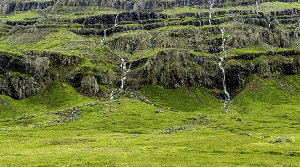 Icelandic Waterfall - Foto, Imagem