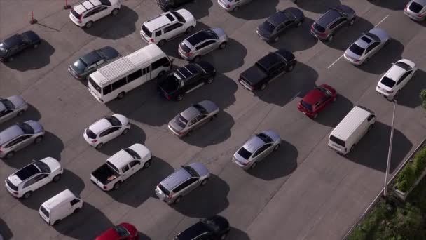 Panama City Car korku na autostradzie co rano - Materiał filmowy, wideo