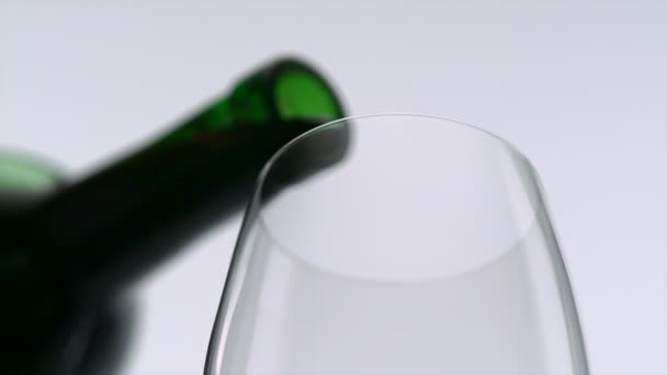 Pouring red wine into glass - Footage, Video