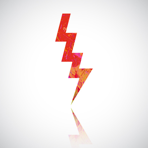 Danger thunder Lighting - Vektor, Bild